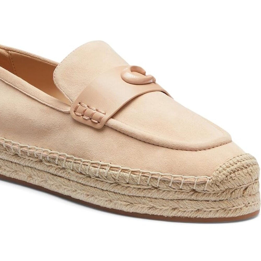 Coach Women's Camilla Espadrille Loafer Shoes 10 - Picture 2 of 7